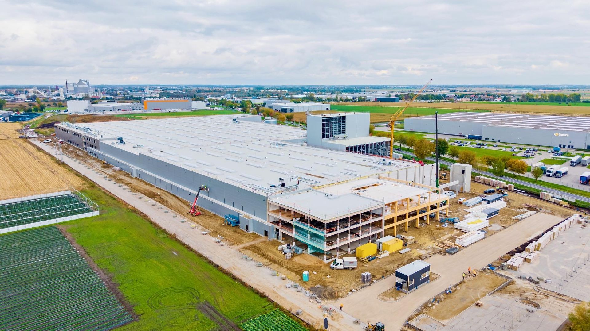 Największy biurowiec z CLT powstaje w Środzie Wielkopolskiej