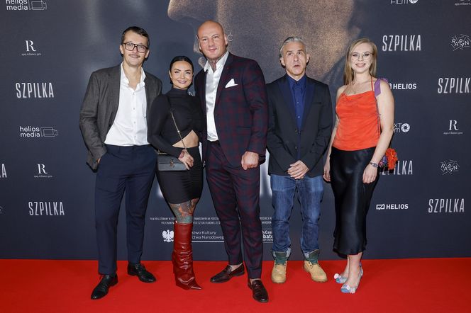 Gwiazdy sportu na premierze filmu "Szpilka"