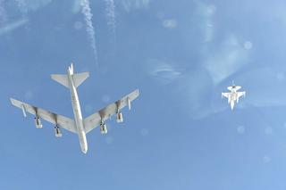 Poznańskie F-16 eskortowały amerykański bombowiec strategiczny B52