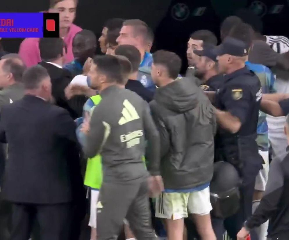 Real - Barcelona: Bójka na ławce