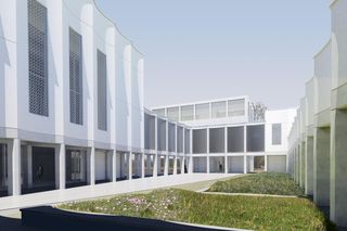 dziedziniec północ