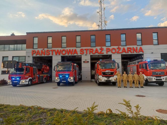 Hołd małopolskich strażaków dla zmarłego kolegi