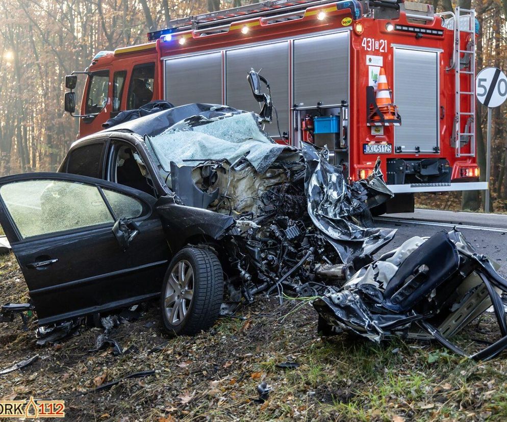 Tragiczny wypadek w Bąkowie na DK11