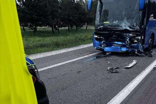 Wypadek na DK50 w Stojadłach