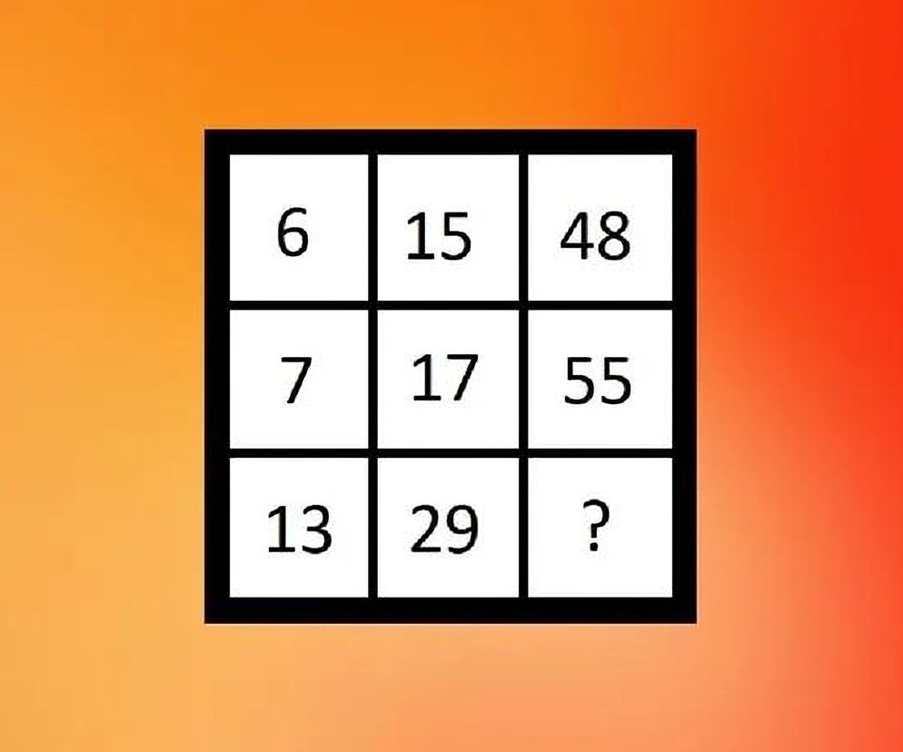Lubisz sudoku? Ta zagadka go przypomina, ale tylko 1 na 100 osób potrafi ją rozwiązać