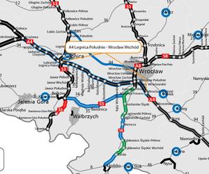 Autostrada A4 z Wrocławia do Legnicy zostanie poszerzona. Nowej drogi nie będzie 