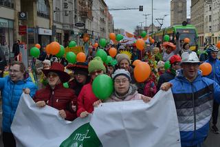 Marsz osób z zespołem Downa przeszedł przez Poznań [WIDEO]