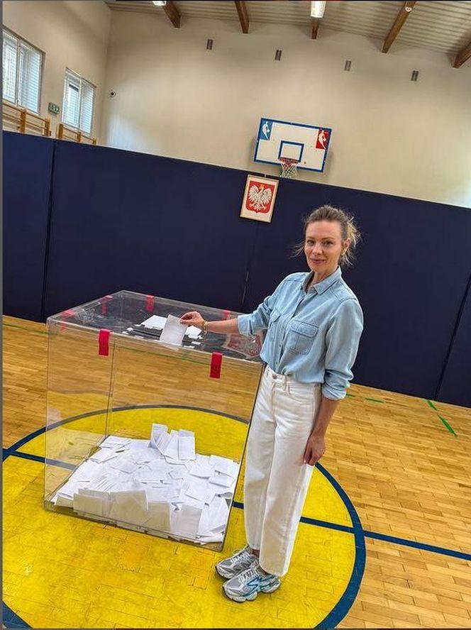 Wybory Prezydenckie 2025: Tak głosują gwiazdy w drugiej turze! Magdalena Boczarska