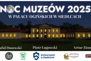 I Noc Muzeów w Pałacu Ogińskich w Siedlcach już 17 maja