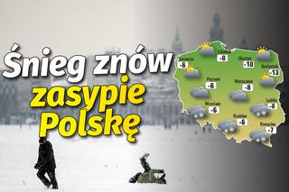 Polska. Prognoza pogody 07.02.2021: Śnieg znów zasypie Polskę
