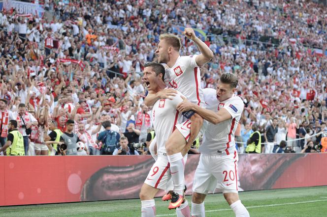 Euro 2016. Polska - Portugalia. Robert Lewandowski, Kuba Błaszczykowski, Łukasz Piszczek