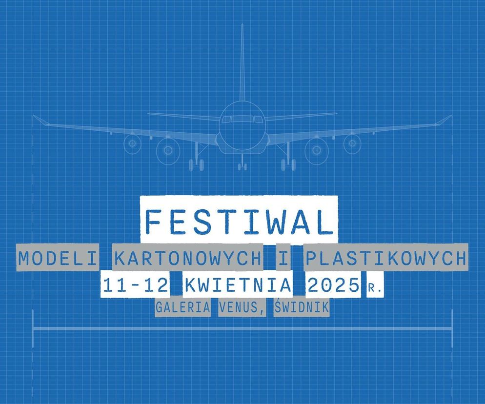 Festiwal Modeli Kartonowych i Plastikowych - plakat wydarzenia