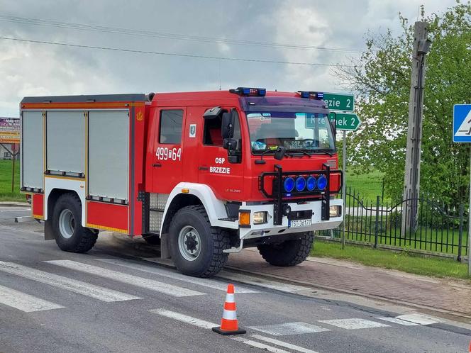 Czołowe zderzenie BMW i Opla w Szerzawach