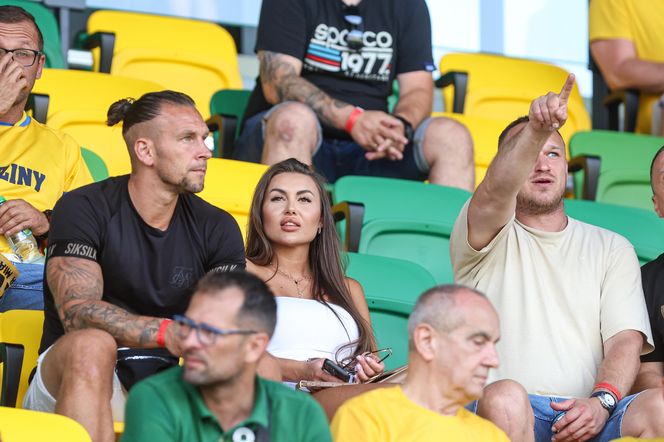 Kibice na meczu GKS Katowice - Arka Gdynia