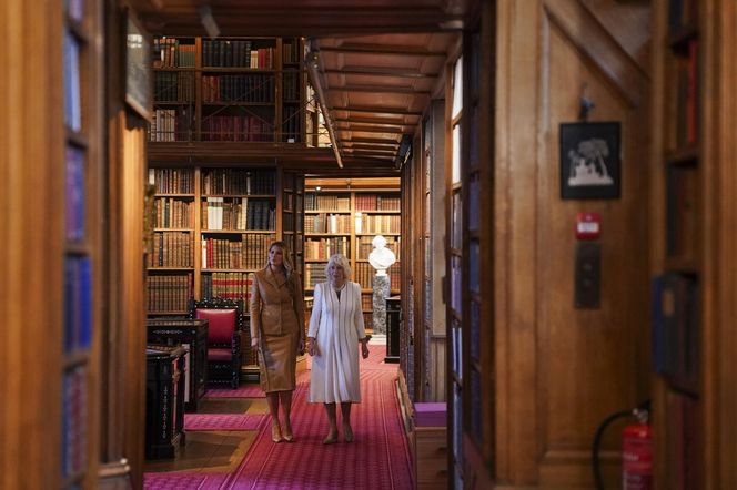 Pierwsza Dama USA w Windsorze spotkała się z królową Kamilą i księżną Kate