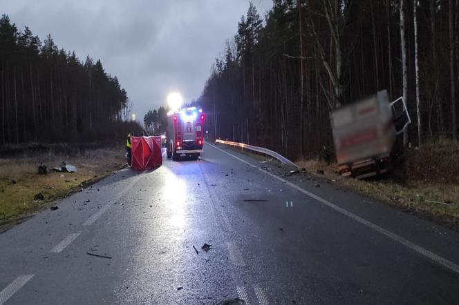 Wypadek pod Olsztynem. Nie żyje 33-latek
