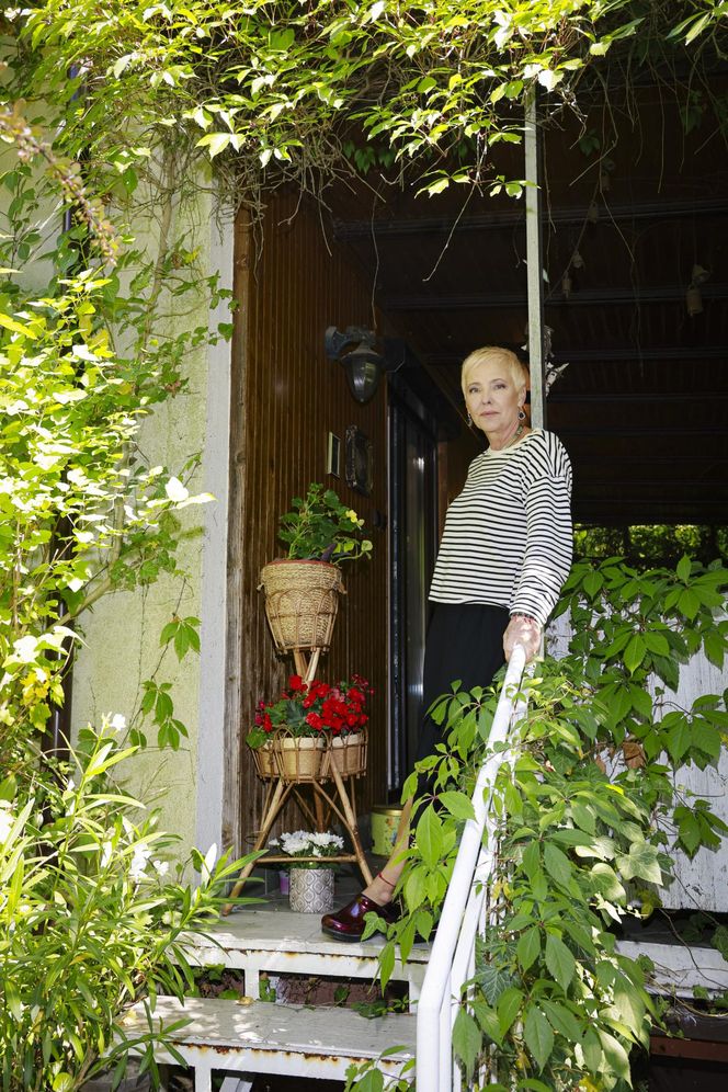 Ewa Telega pokazała ukochane miejsce. Aktorka uwielbia swój ogród