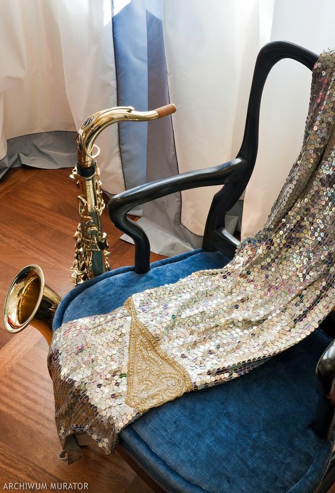 Saksofon w aranżacji mieszkania