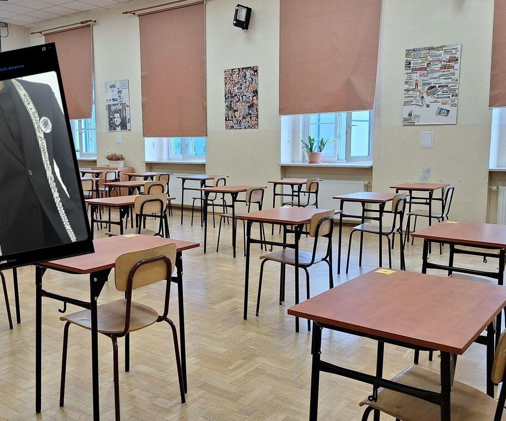 Ostatnie pożegnanie na maturze 2025. Nietypowy dodatek maturzysty 
