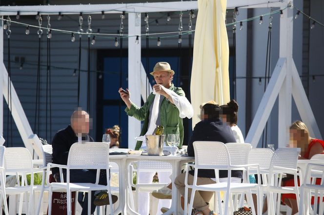 Andrzej Chyra w Sopocie bez zęba i bez alkoholu 