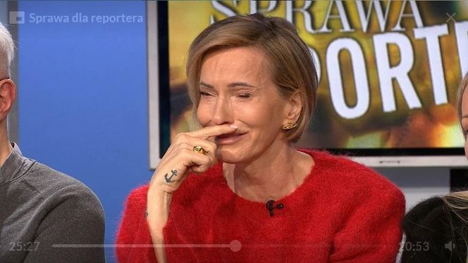 Paulina Smaszcz płacze w "Sprawie dla reportera". Emocje wzięły nad nią górę