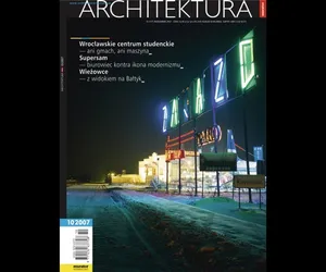 Miesięcznik Architektura 10/2007