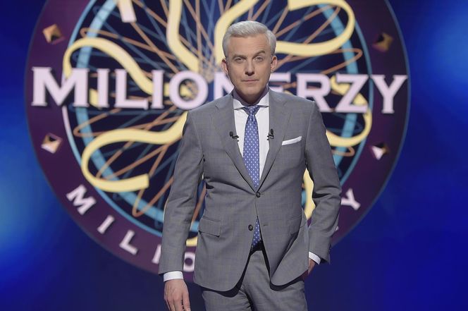 Hubert Urbański w "Milionerach" TVN-u
