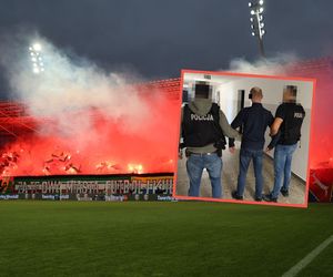 Odpalone race na meczu Motoru Lublin ze Śląskiem Wrocław. Zatrzymano mieszkańca Lublina