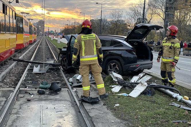 Totalny armagedon w centrum Warszawy. Nie kursują żadne tramwaje