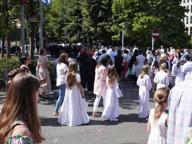 Procesja Bożego Ciała w Katowicach