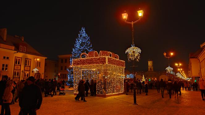 Boże Narodzenie 2021: Świąteczne iluminacje w Białymstoku