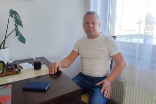 Ryszard Krawczyk, pierwszy zaatakowany przez nożownika w Olkuszu