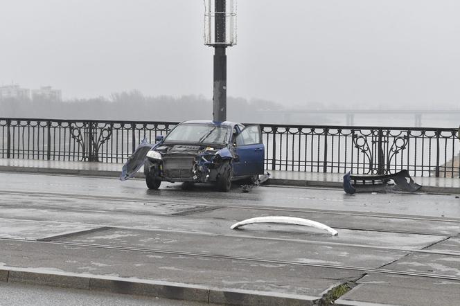 Wypadek na moście Poniatowskiego