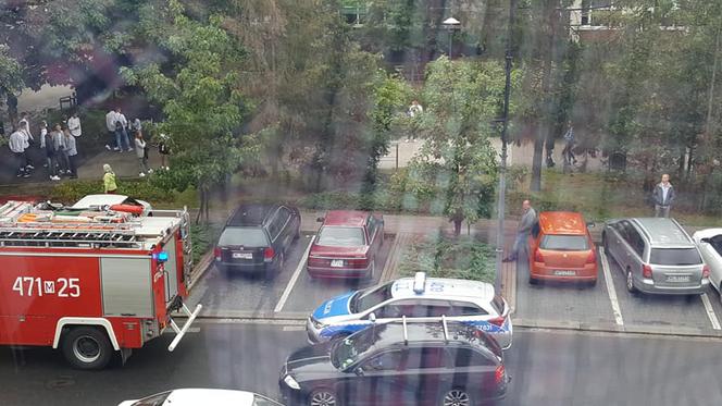 Ewakuacja szkoły z powodu ulatniania gazu