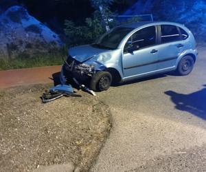 Niebezpieczny wypadek na DK 42 w Brodach