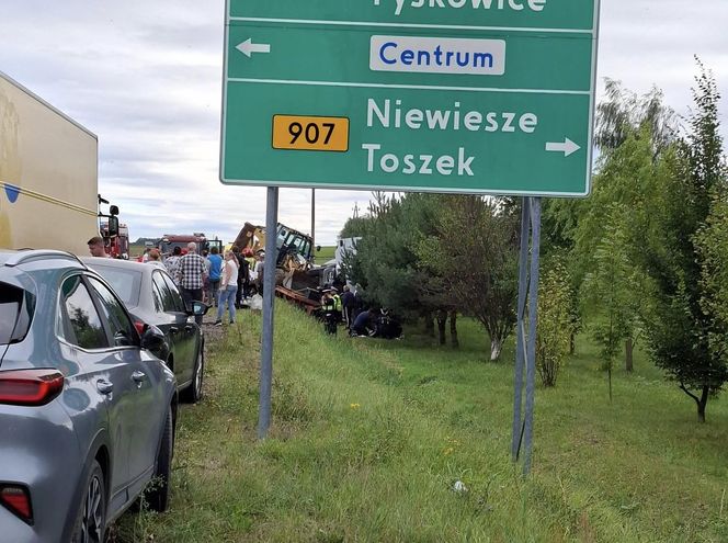 Tragiczny wypadek w miejscowości Wielowieś w powiecie gliwickim