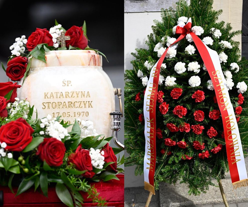 Szymon Hołownia pożegnał Katarzynę Stoparczyk