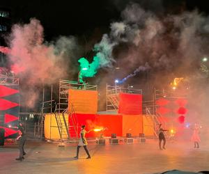 Lublin żegna się z tytułem Europejskiej Stolicy Młodzieży. Na pożegnanie efektowny fire show