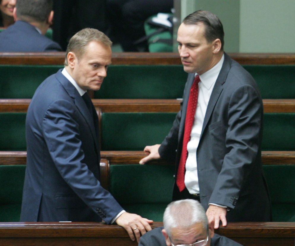 Radosław Sikorski, Donald Tusk