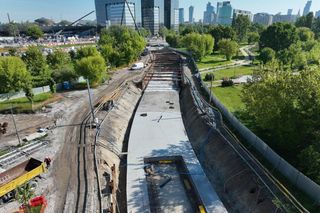 Tramwaj do Dworca Zachodniego - kolejny etap budowy