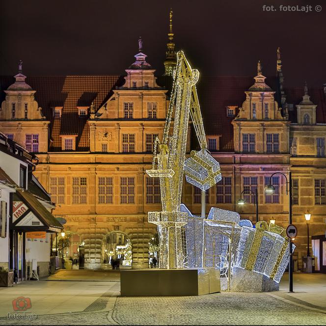 Świąteczne iluminacje w Gdańsku