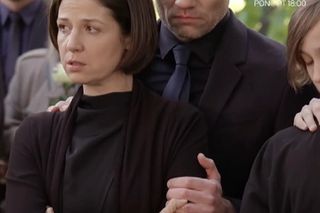 Pierwsza miłość odc. 4045. Kinga (Aleksandra Zienkiewicz), Janek (Maciej Mikołajczyk)