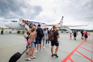 Pierwszy w tym sezonie lot z Szyman do Turcji. Samolot był wypełniony po brzegi [ZDJĘCIA]