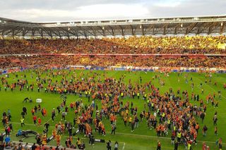 Jagiellonia na dłużej na Chorten Arenie. Klub zapowiada wymianę murawy