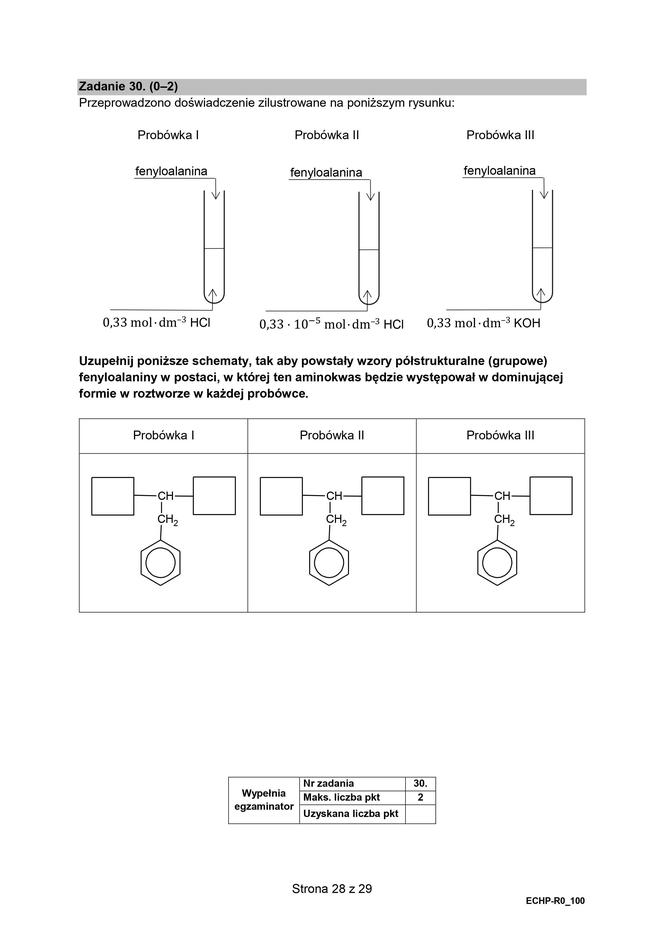 Matura 2024: chemia rozszerzona w formule 2015 - arkusze CKE i sugerowane odpowiedzi