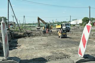 Pracę przy ul. Lubelskiego Lipca '80 trwają. Już niedługo pojawi się brakujący odcinek drogi