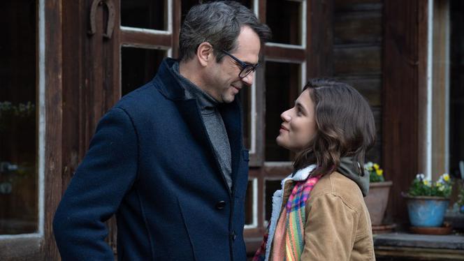 M jak miłość odc. 1418. Kaja (Karolina Buchnicka), Michał (Paweł Deląg)