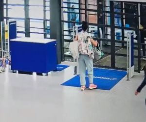 Ukradła i schowała się przed policją za drzewem