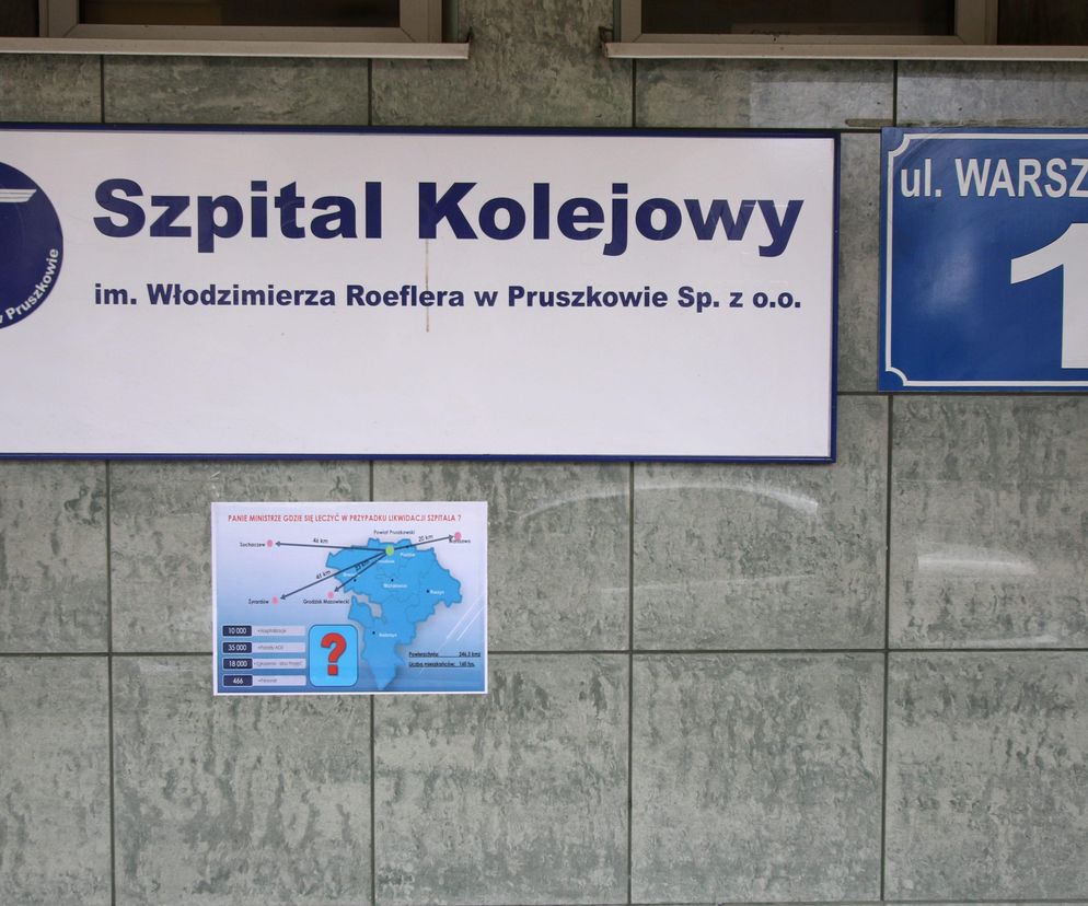 Pacjent pobił pielęgniarkę w szpitalu w Pruszkowie. Interwencja policji