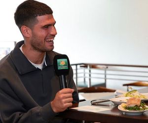 Iga Świątek i Carlos Alcaraz na lunchu w Indian Wells